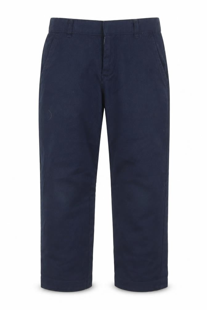 George Boys Blue  Polyester Dress Pants Trousers Size 6-7 Years  Regular Hook & Eye