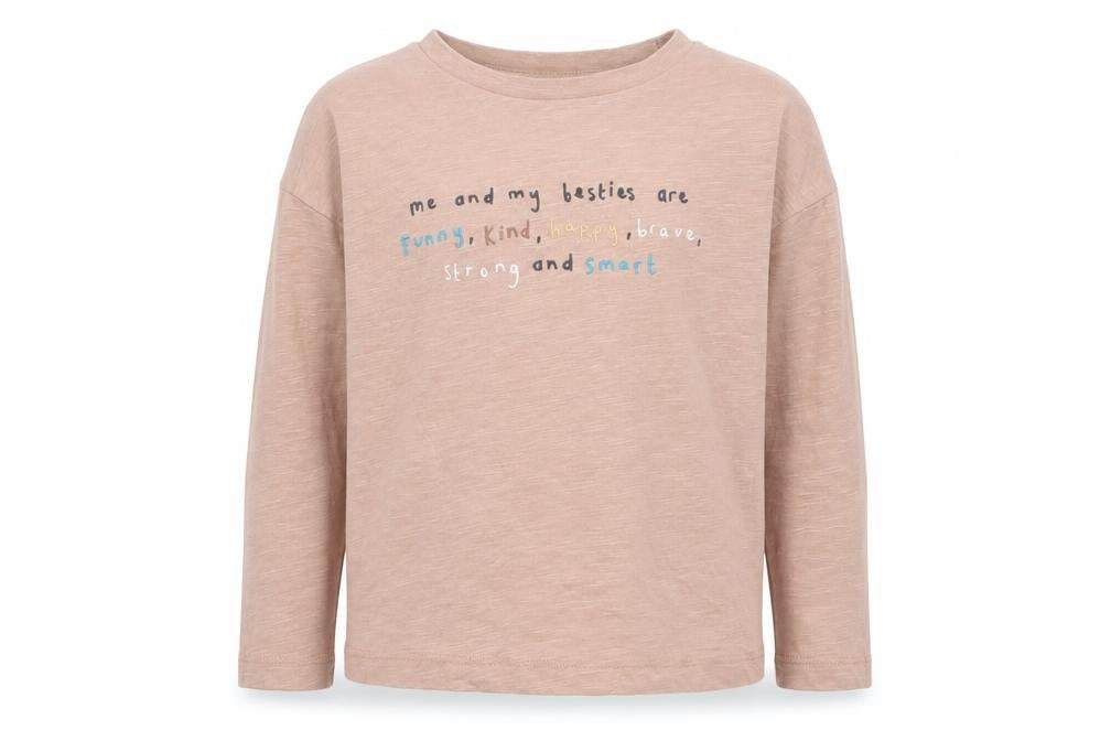 George Boys Beige  Polyester Jersey T-Shirt Size 2-3 Years Round Neck Pullover - Friends