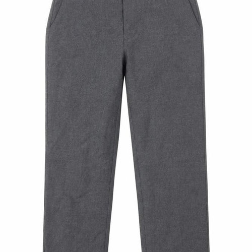 Marks and Spencer Boys Grey  Polyester Dress Pants Trousers Size 8-9 Years  Regular Button - School Wear