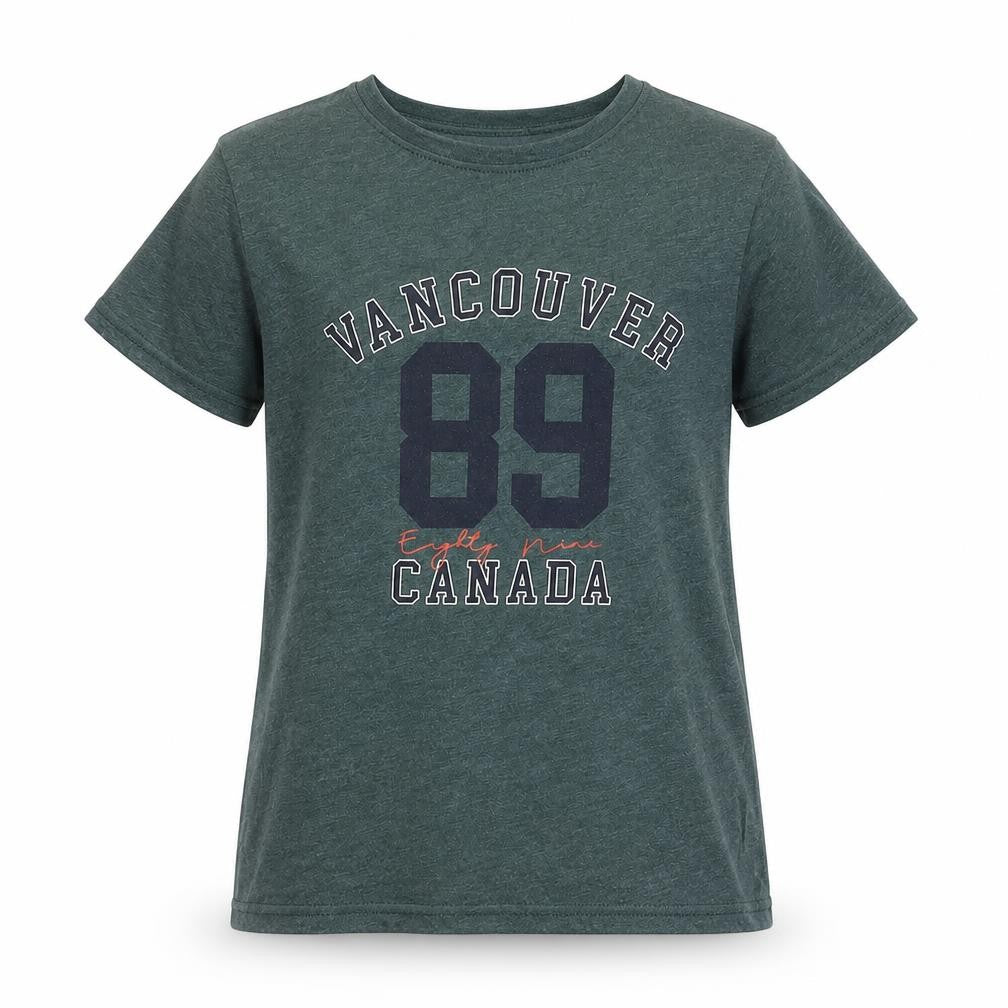 Primark Girls Green  Cotton Pullover T-Shirt Size 9-10 Years Crew Neck Pullover - Canada