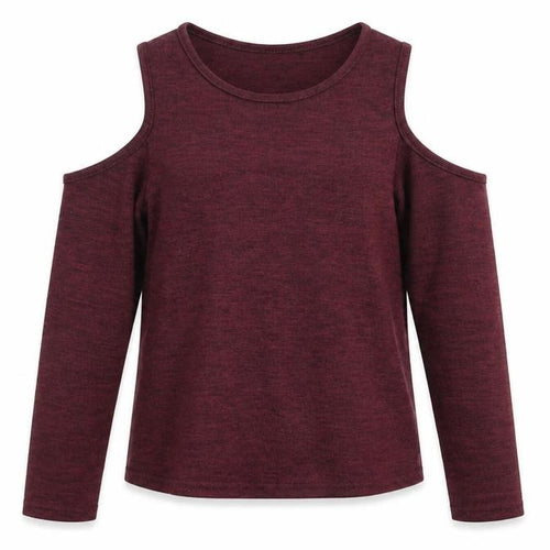 New Look Girls Purple  Polyester Pullover Sweatshirt Size 12-13 Years   - Cropped