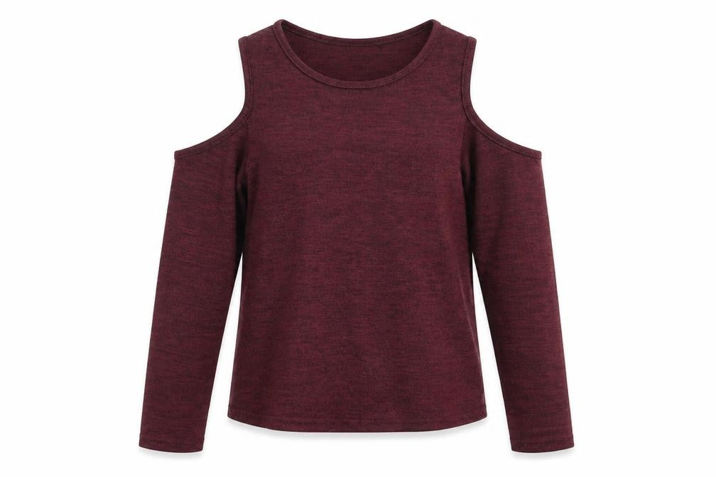 New Look Girls Purple  Polyester Pullover Sweatshirt Size 12-13 Years   - Cropped