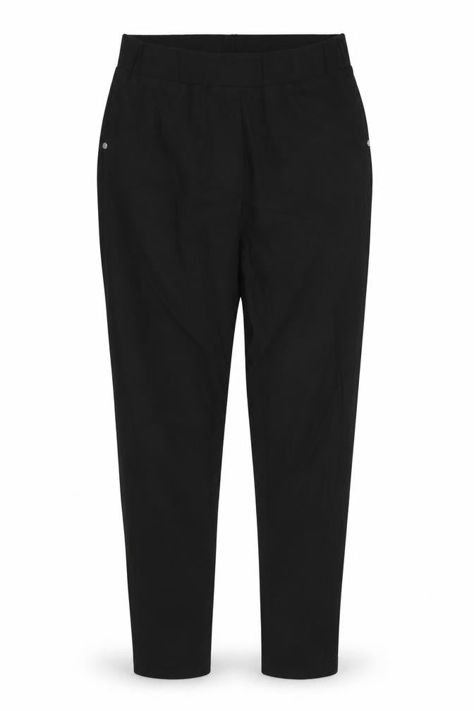 James Lakeland Womens Black  Viscose Carrot Leggings Size 10 L28 in