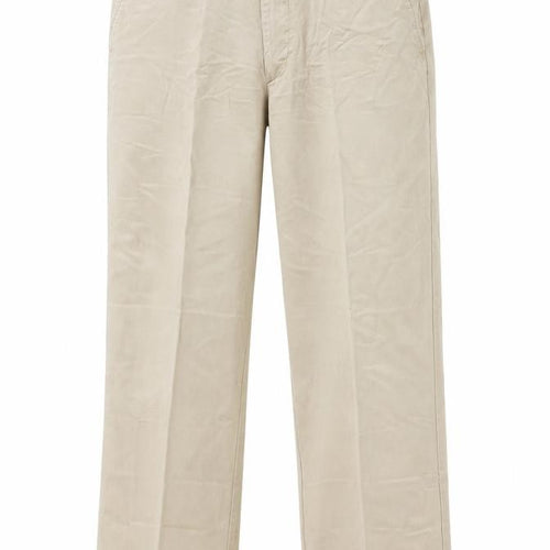 Dunnes Stores Mens Beige  Cotton Trousers  Size XL L33 in Regular Button