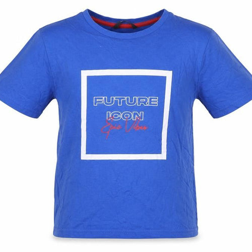 George Girls Blue  Cotton Pullover T-Shirt Size 11-12 Years Crew Neck Pullover - Future Icon