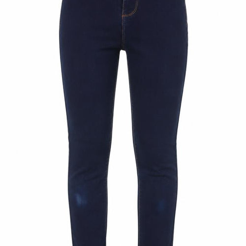 Denim co Womens Blue  Cotton Skinny Jeans Size 8 L29 in Regular Button