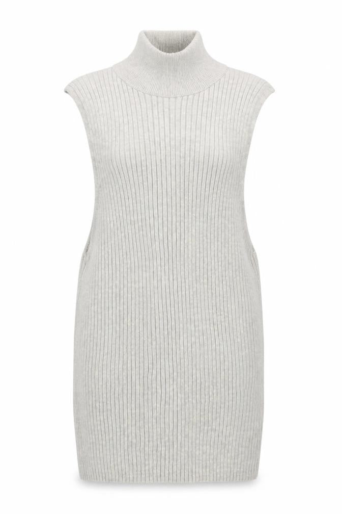 Primark Womens Grey Roll Neck  Polyester Pullover Jumper Size M