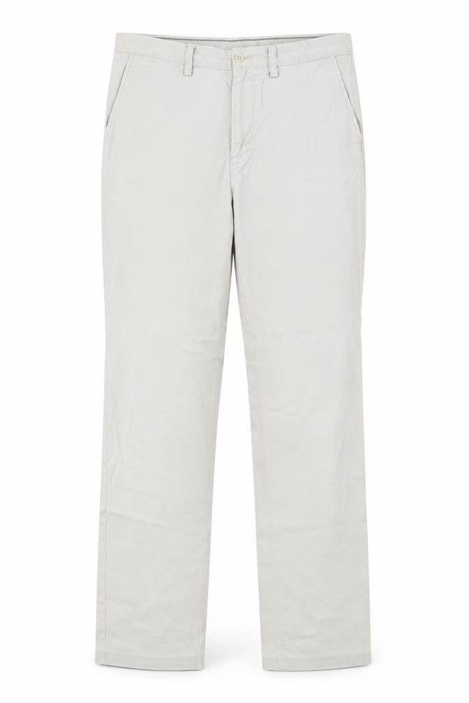 Nautica Womens Beige  Cotton Chino Trousers Size 32 L30 in Regular Button
