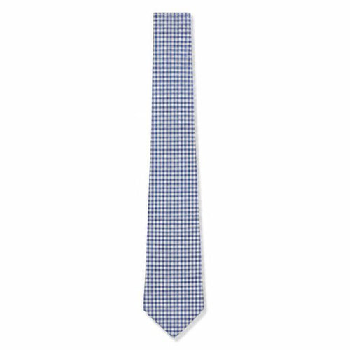 ruterford Mens Multicoloured Plaids & Checks Silk Pointed Tie One Size