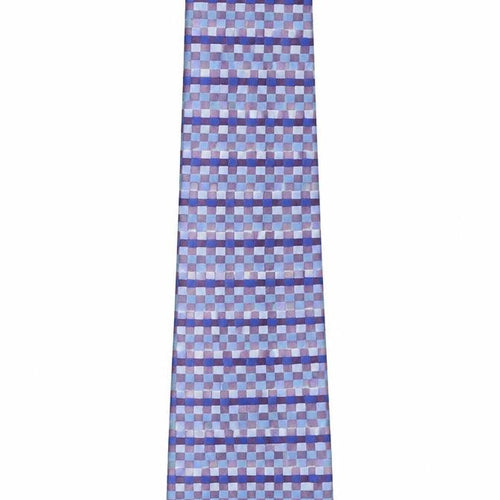 John Lewis  Mens Multicoloured Plaids & Checks Silk Pointed Tie One Size