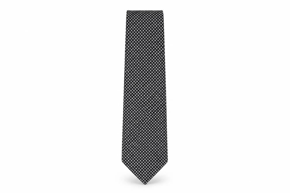 Front view of Marks & Spencer men’s multicoloured geometric polyester pointed tie one size
