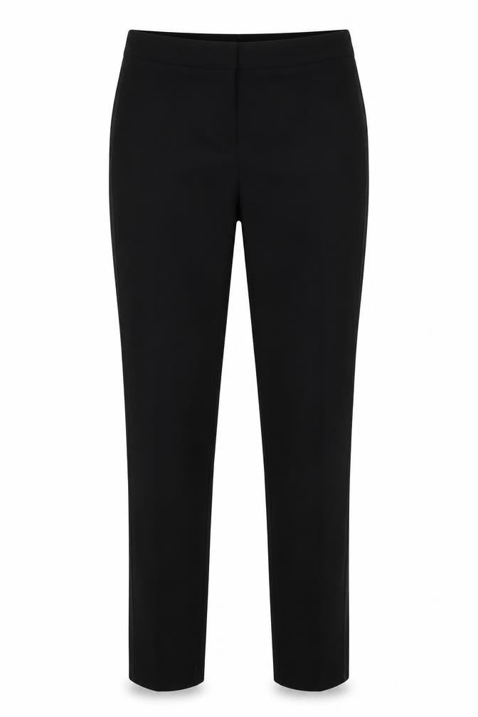 Marks and Spencer Womens Black  Polyester Trousers  Size 29 in L27.5 in Regular Zip
