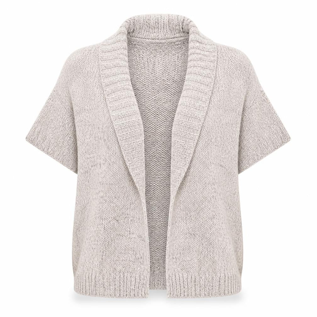 Witchery Womens Beige V-Neck  Acrylic Cardigan Jumper Size M