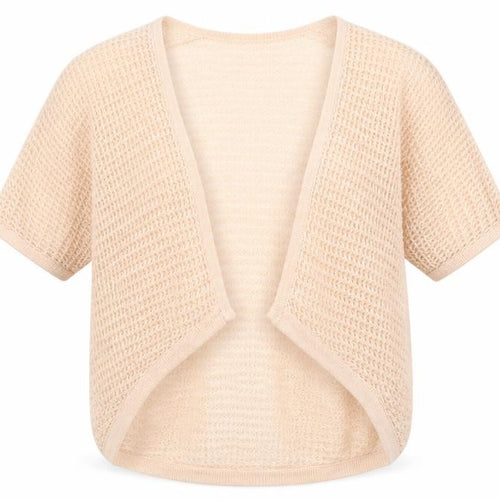 Warehouse Womens Pink Square Neck  Acrylic Cardigan Jumper Size 6