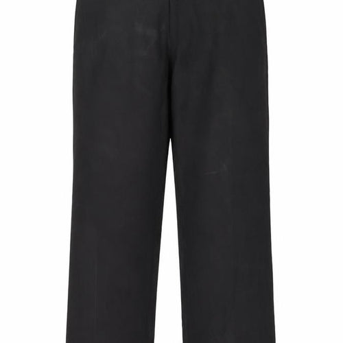 George Womens Black  Polyester Carrot Trousers Size 32 L29 in Regular Zip