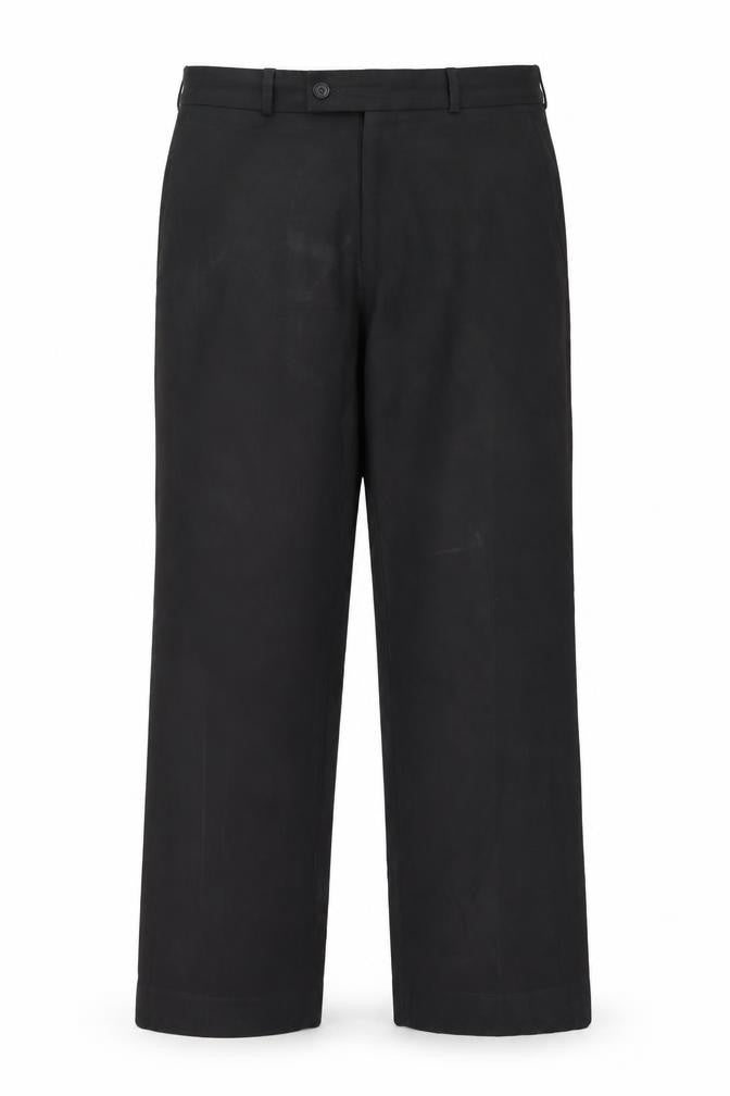 George Womens Black  Polyester Carrot Trousers Size 32 L29 in Regular Zip