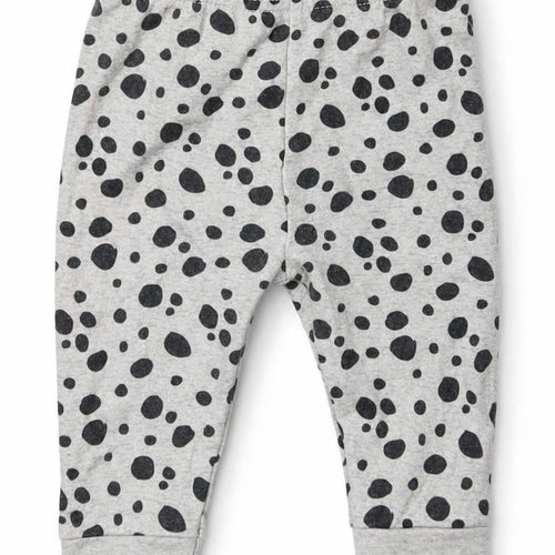 Geprge Girls Grey Animal Print Cotton Capri Leggings Size 3-6 Months