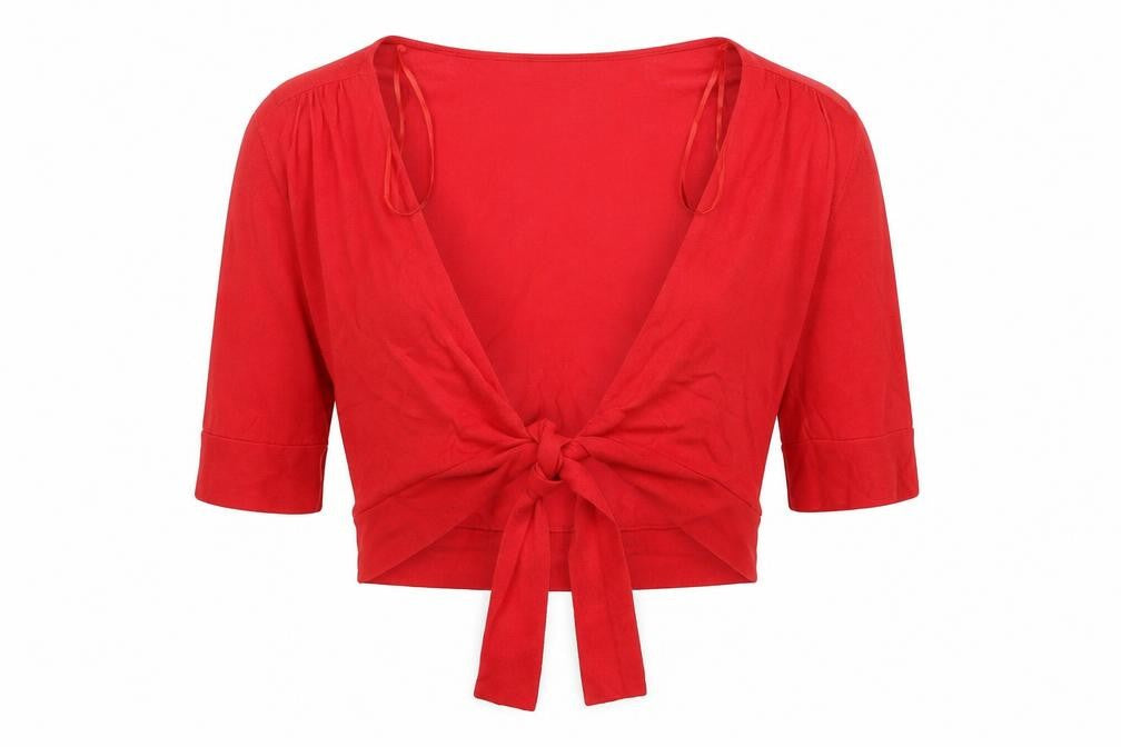 Wallis Womens Red V-Neck  Viscose Cardigan Jumper Size M