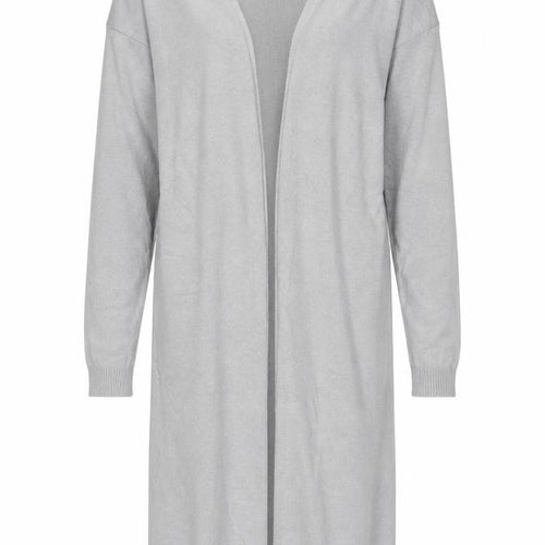 Peacocks Womens Grey V-Neck  Acrylic Cardigan Jumper Size S