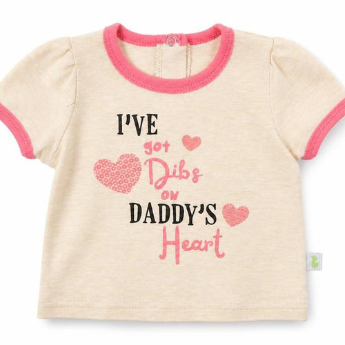 Duck Duck Goose Girls Beige  Cotton Pullover T-Shirt Size 12 Months Round Neck Pullover