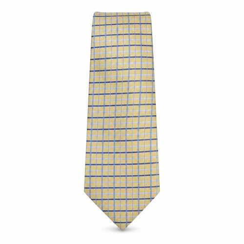 Van Girls  Mens Multicoloured Plaids & Checks Silk Pointed Tie One Size