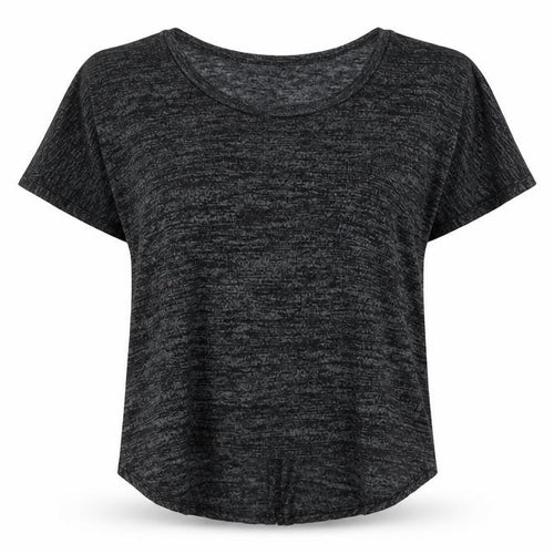 Sparkle & Fade Womens Green  Polyester Jersey T-Shirt Size S Round Neck