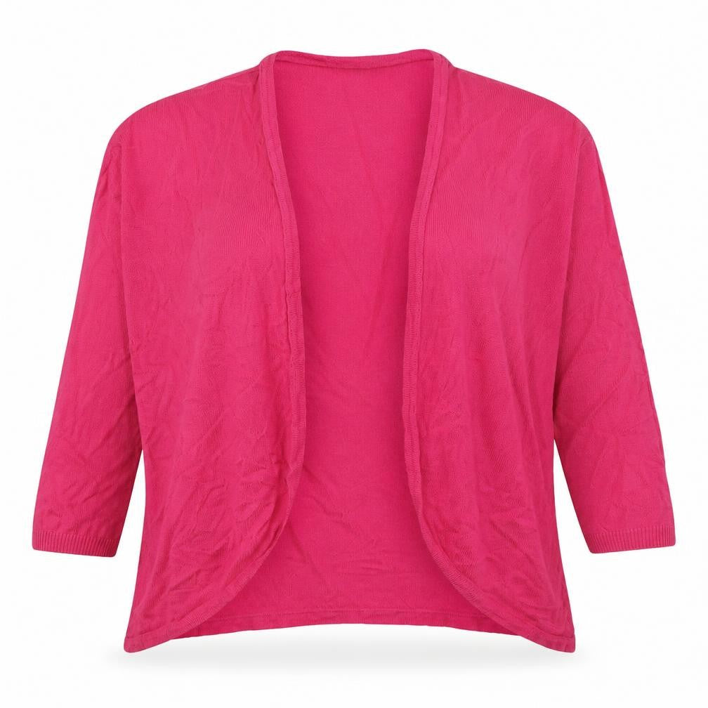 AJC Womens Pink V-Neck  Cotton Cardigan Jumper Size 10