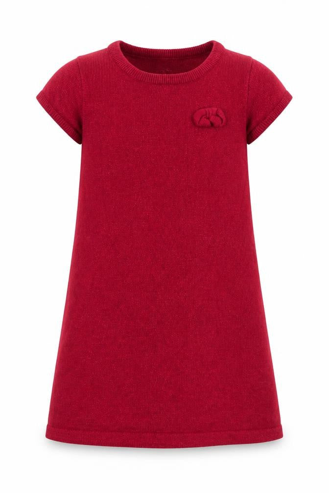 Blue Zoo Girls Red  Viscose A-Line  Size 2-3 Years  Round Neck Pullover