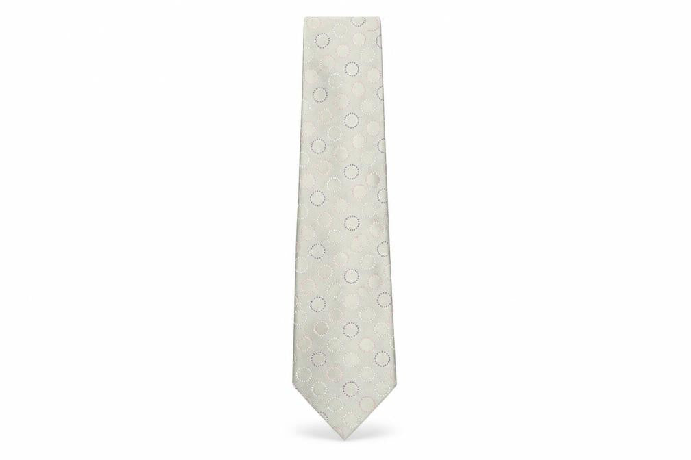 BHS Mens Multicoloured Polka Dot Polyester Pointed Tie One Size