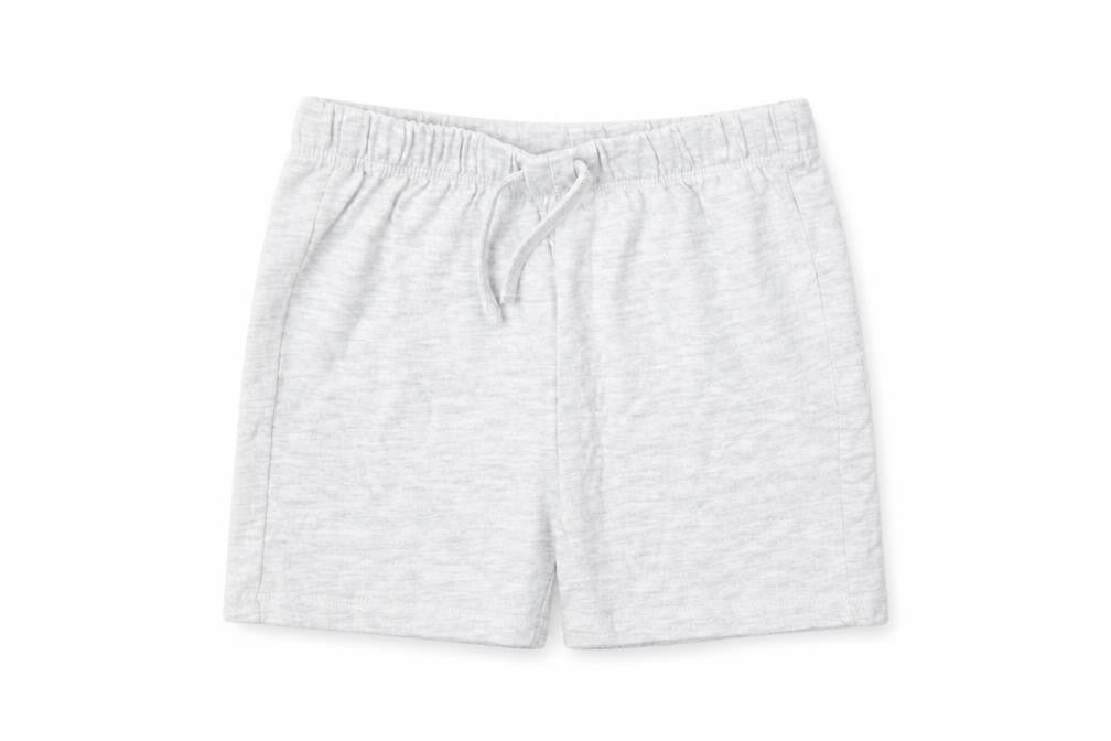 F&F Baby Grey  Cotton Cropped Trousers Size 9-12 Months  Drawstring
