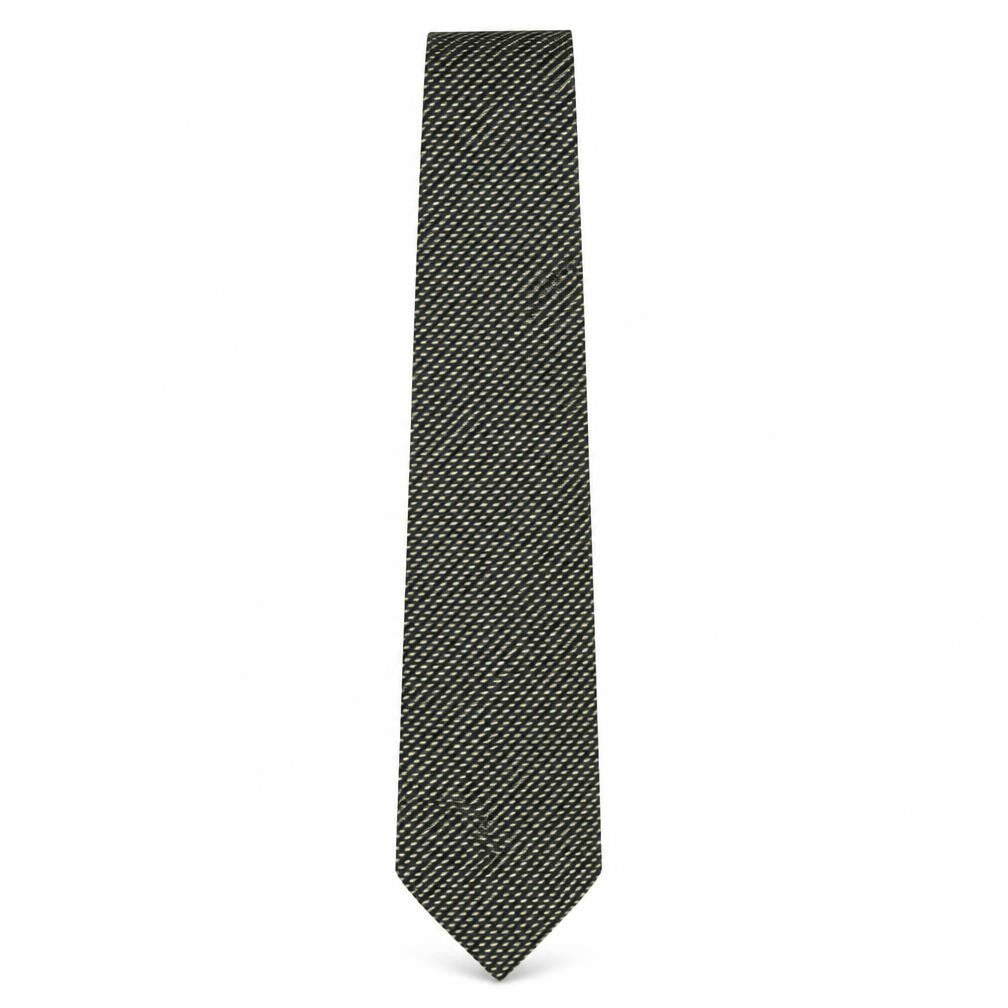 Charles  Mens Multicoloured Geometric Polyester Pointed Tie One Size