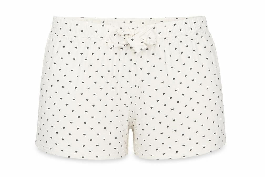 George Womens White  100% Cotton Skimmer Shorts Size 8  Regular  - Heart