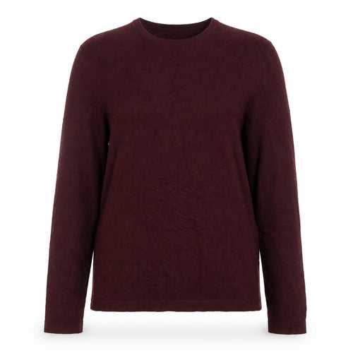 Bershka Womens Purple Scoop Neck  Acrylic Pullover Jumper Size S