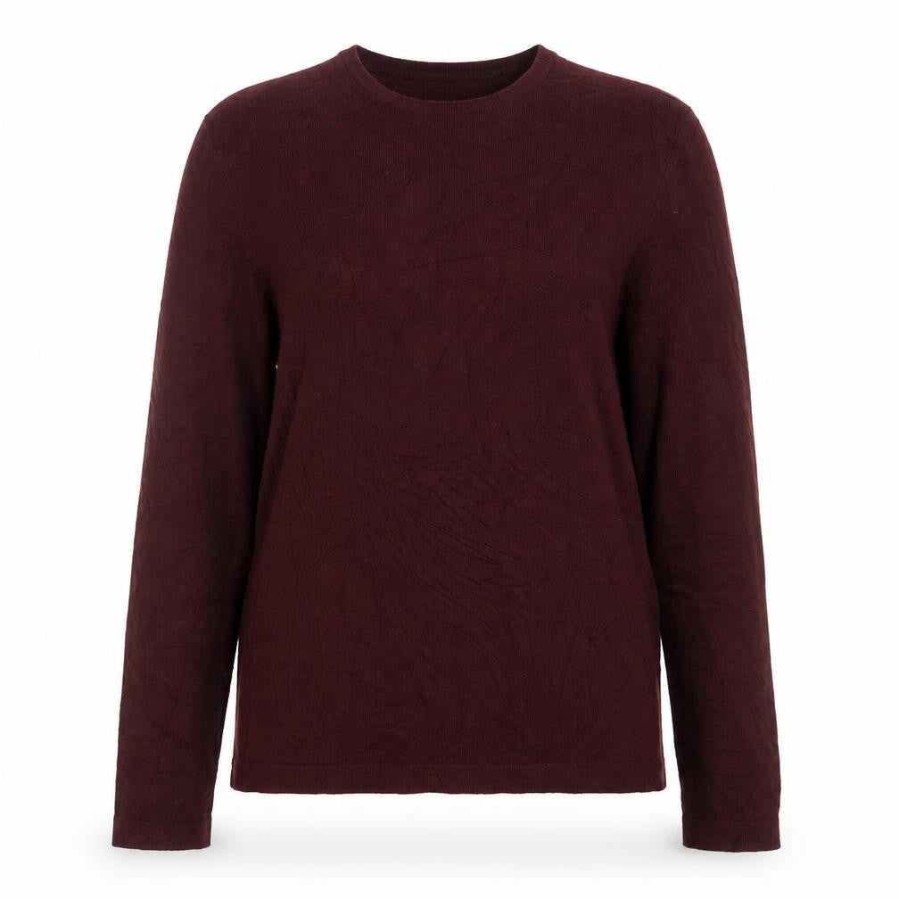 Bershka Womens Purple Scoop Neck  Acrylic Pullover Jumper Size S