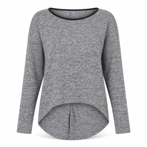 Miss Selfridge Womens Grey  Polyester Jersey T-Shirt Size 6 Round Neck