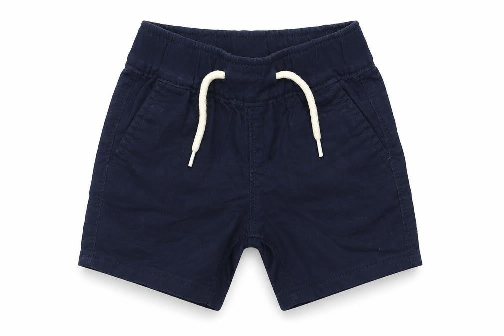 Gap Boys Blue  Cotton Cropped Trousers Size 0-3 Months  Tie