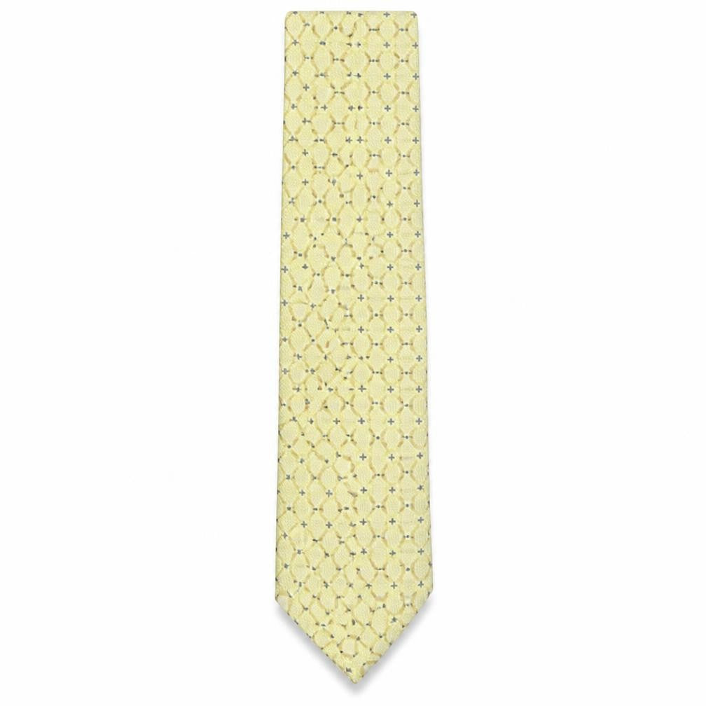 Skopes  Mens Multicoloured Geometric Polyester Pointed Tie One Size