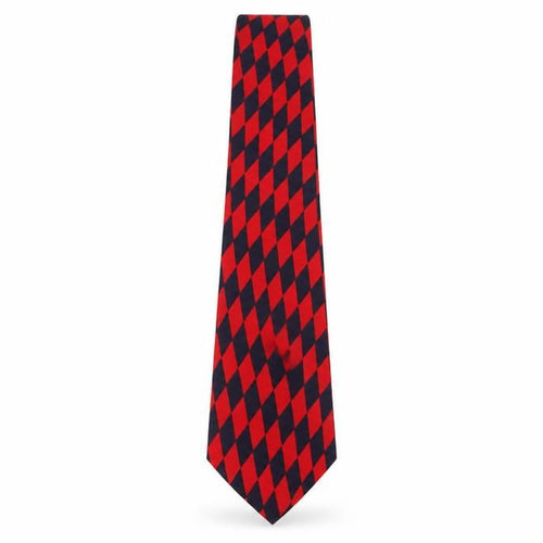 Jose Piscador Mens Multicoloured Plaids & Checks Silk Pointed Tie One Size