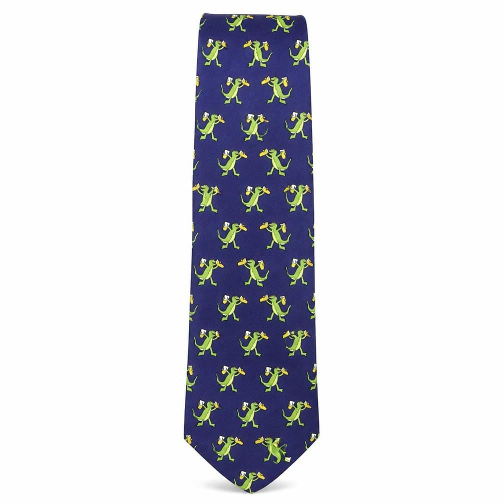 Berkrtex Mens Multicoloured Geometric Polyester Pointed Tie One Size