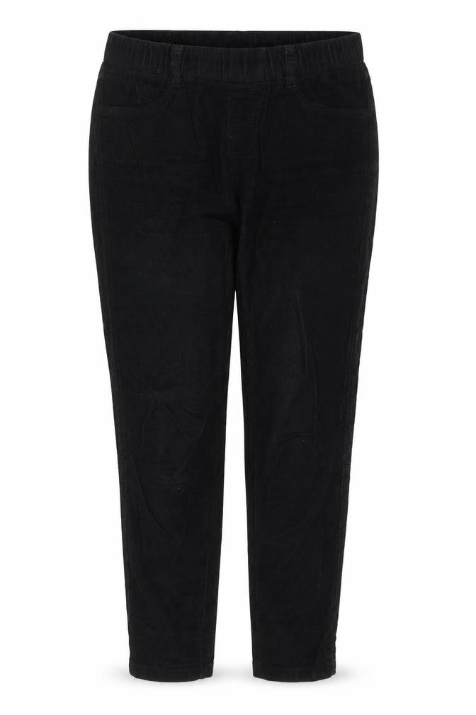 Authentic Womens Black  Cotton Jegging Trousers Size 10 L29 in Regular
