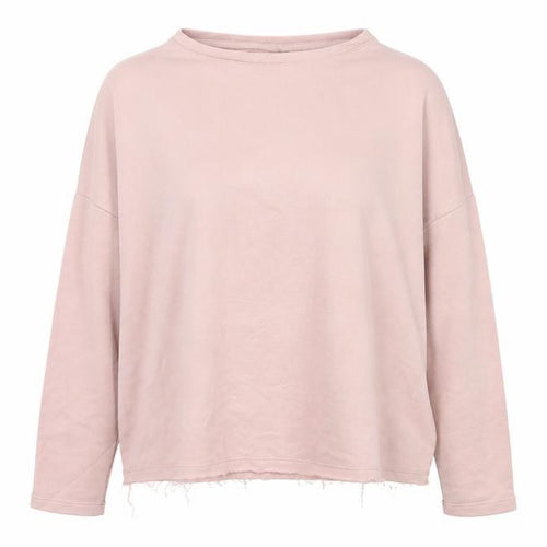 Pull&Bear Womens Pink  Cotton Pullover Sweatshirt Size M  Pullover