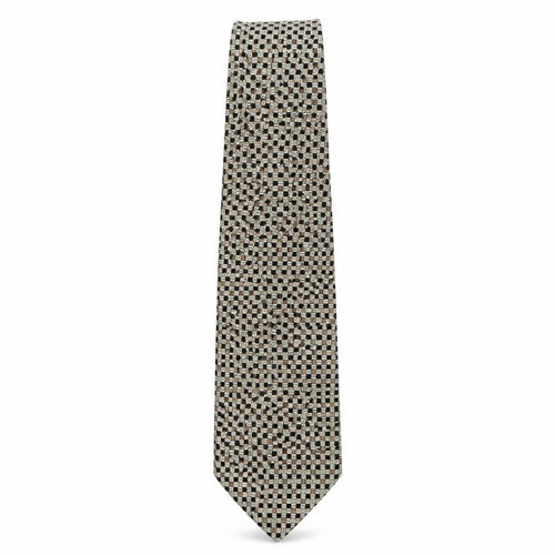 Alexander Julian  Mens Multicoloured Plaids & Checks Silk Pointed Tie One Size