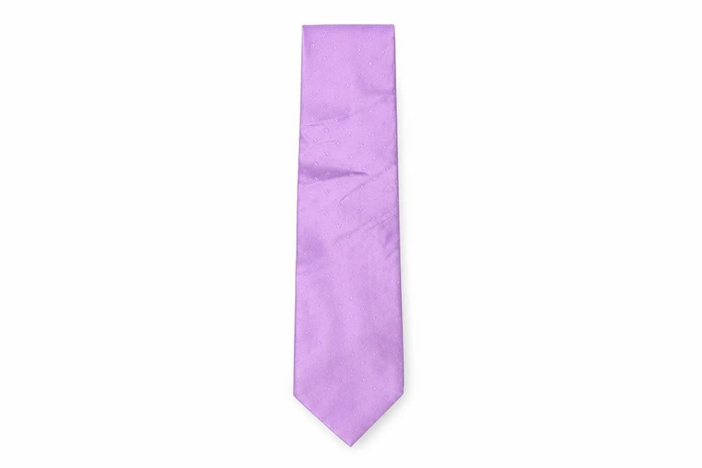 Hawes & Curtis Mens Purple Polka Dot Silk Pointed Tie One Size