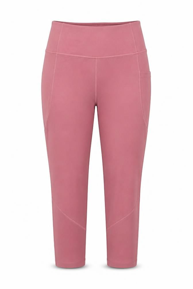Very Womens Pink  Polyester Pedal Pusher Leggings Size M L25 in