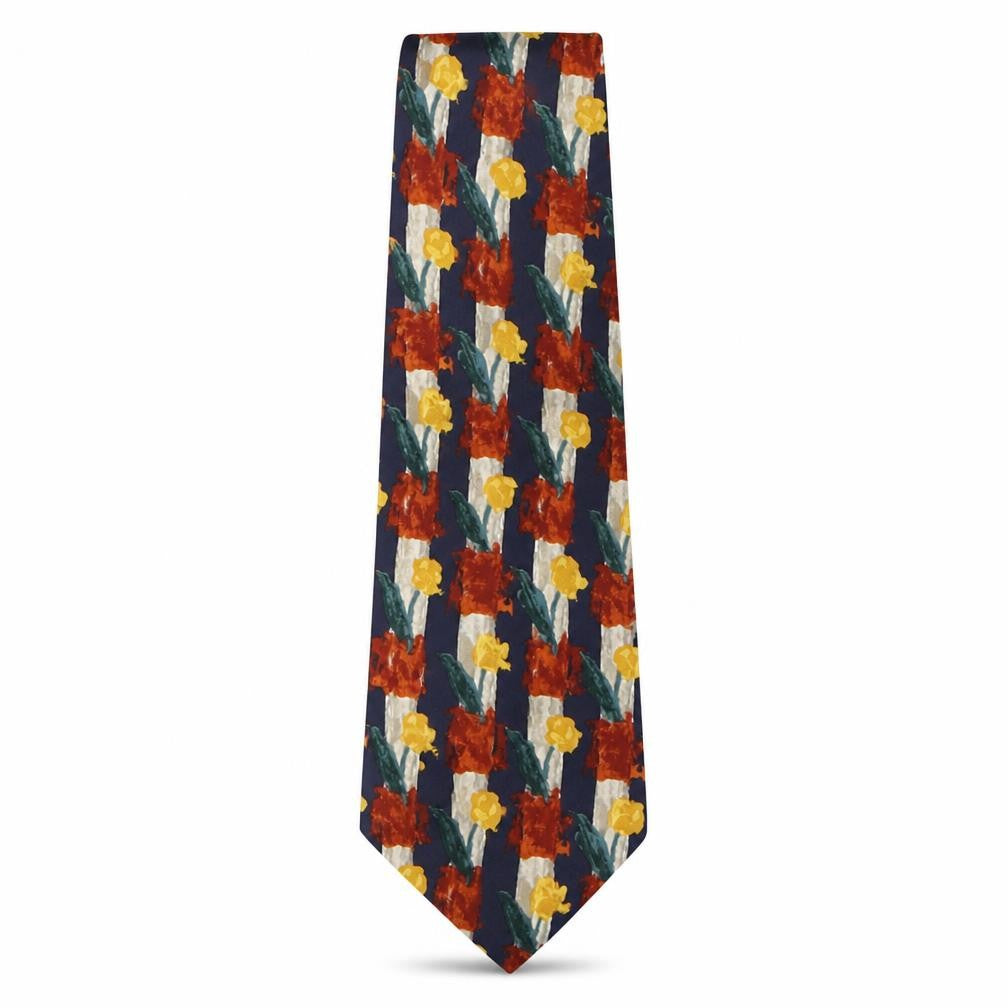 Debenhams  Mens Multicoloured Floral Silk Pointed Tie One Size