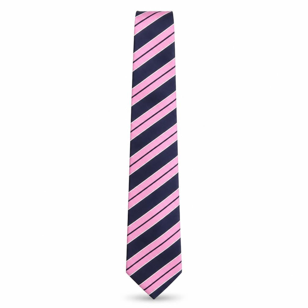 Savoy Taylors Guild Mens Multicoloured Striped Silk Pointed Tie One Size