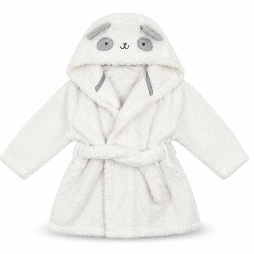 Marks and Spencer Baby White  Cotton Kimono Robe Size 9-12 Months  Tie