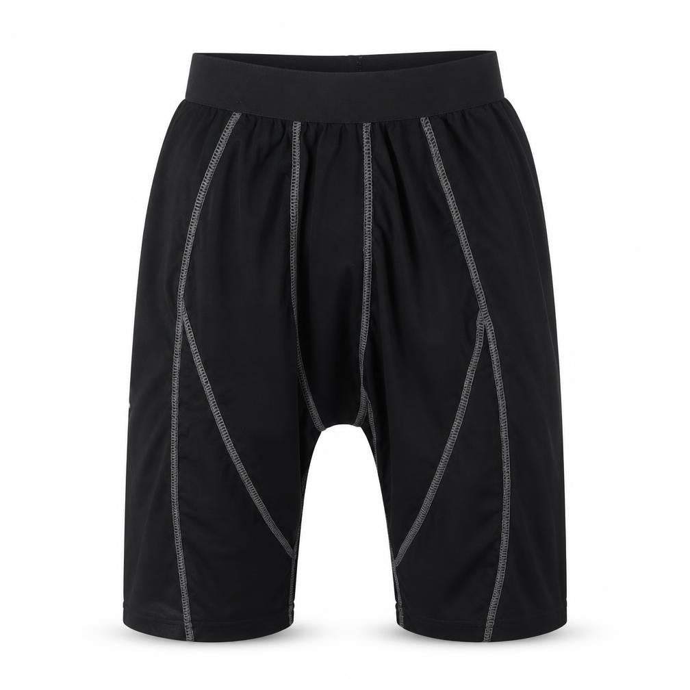 Preworn Mens Black  Polyamide Sweat Shorts Size M L9 in Regular
