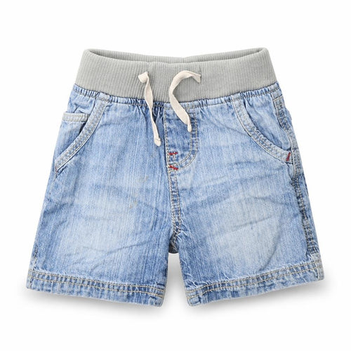 Urban Rascals Baby Blue  Cotton Cropped Jeans Size 18-24 Months  Pullover