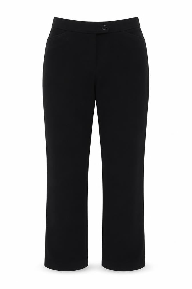 Counterparts Womens Black  Polyester Trousers  Size 14 L30 in Regular Zip